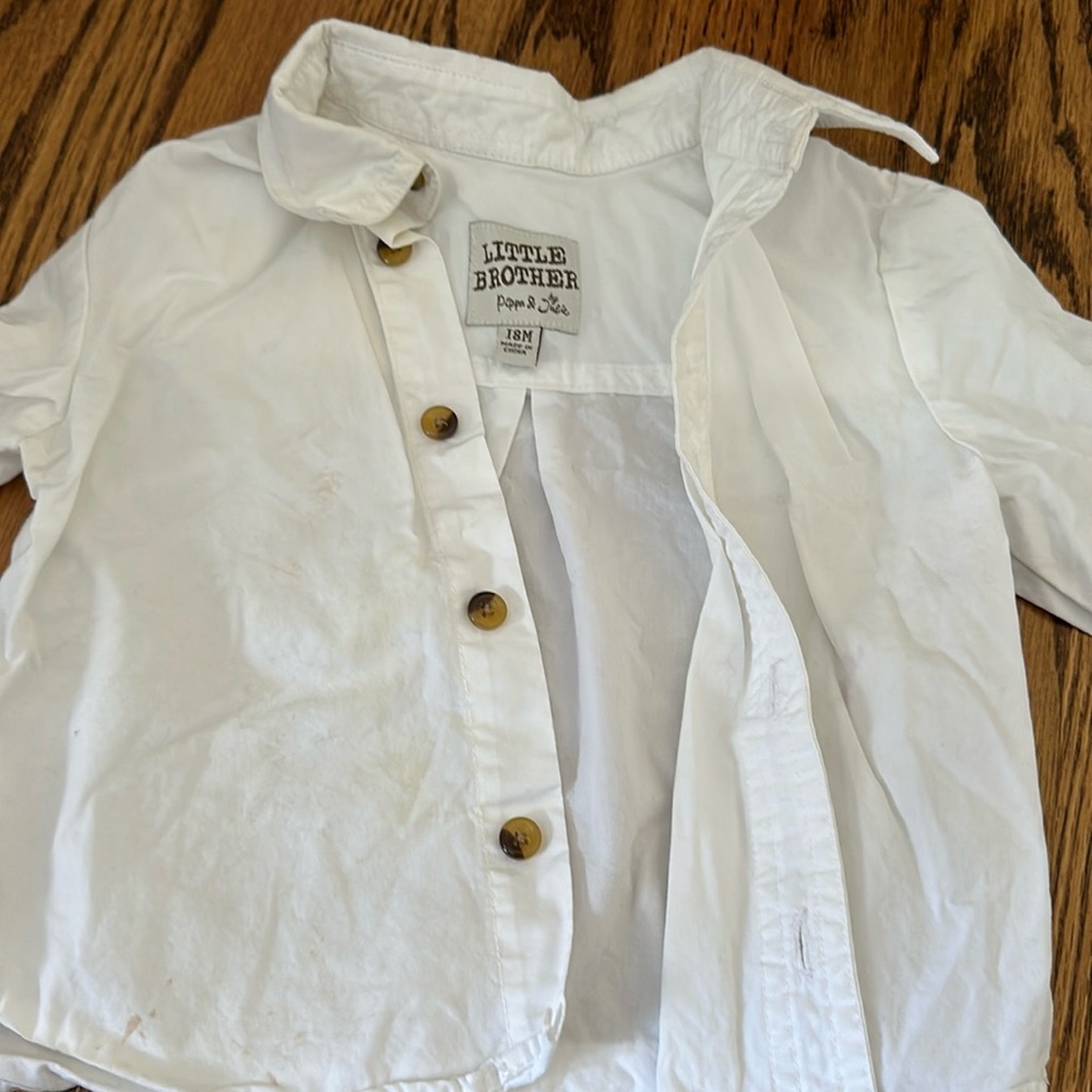 White button down 18m
